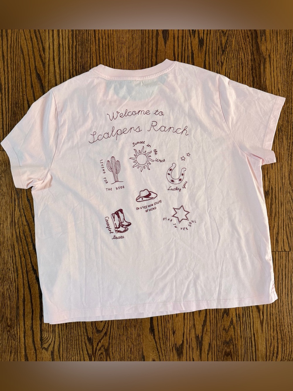 Scalpers Rodeo Embroidered t-shirt - Picture 3 of 6